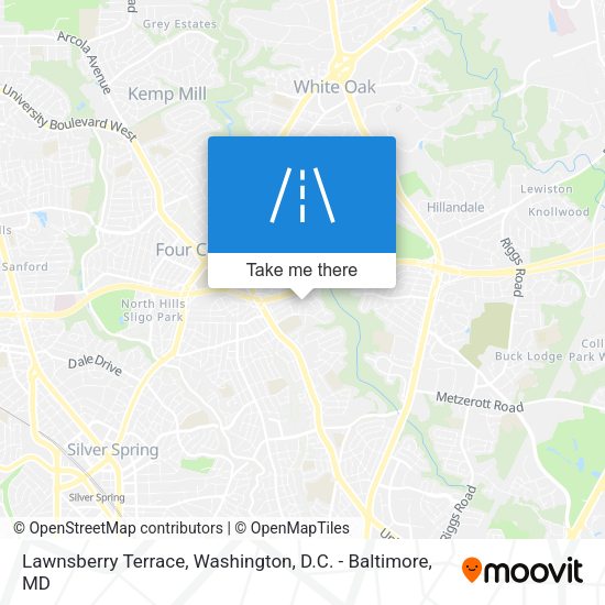 Lawnsberry Terrace map