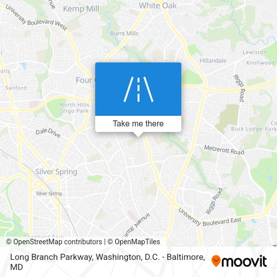 Mapa de Long Branch Parkway