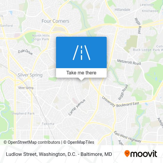 Mapa de Ludlow Street