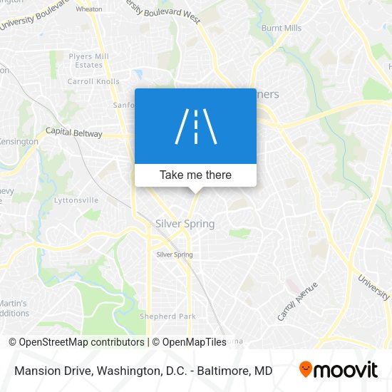 Mansion Drive map