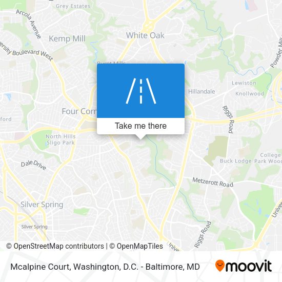 Mcalpine Court map