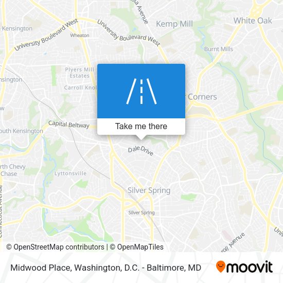Midwood Place map