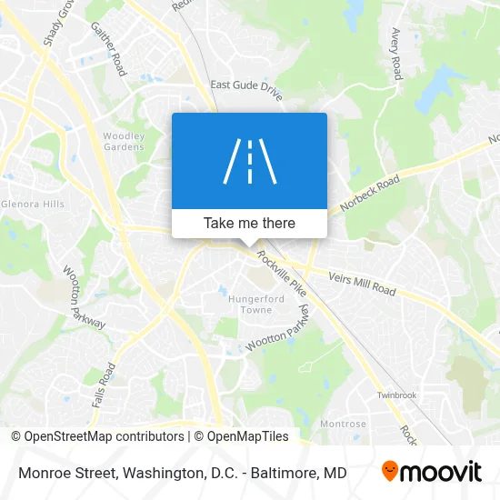 Monroe Street map