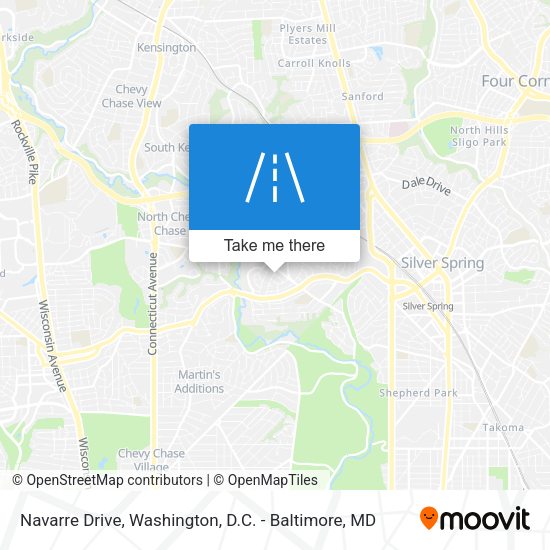 Navarre Drive map