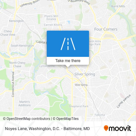 Mapa de Noyes Lane