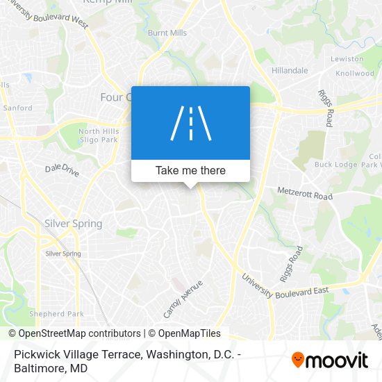 Pickwick Village Terrace map