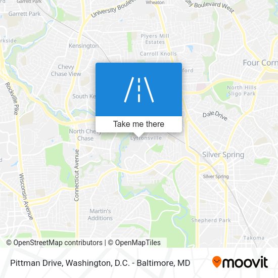 Pittman Drive map