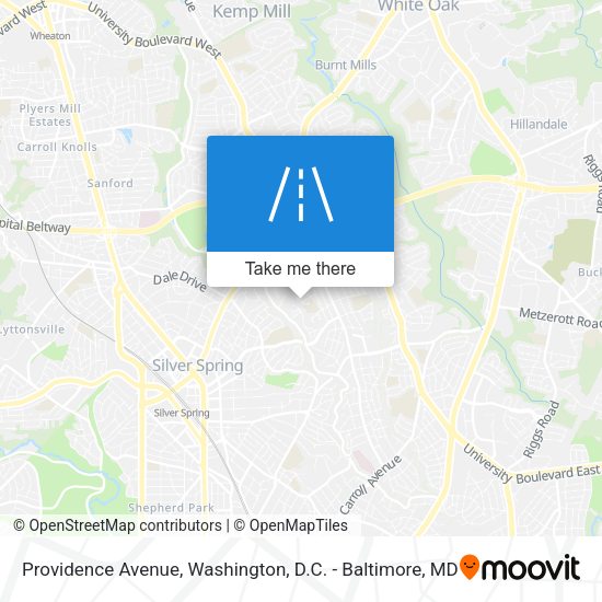 Providence Avenue map