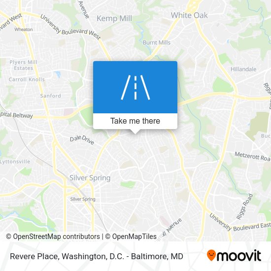 Revere Place map