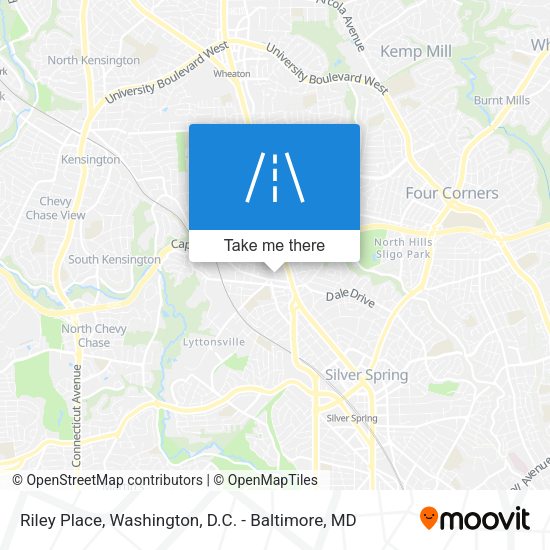 Riley Place map