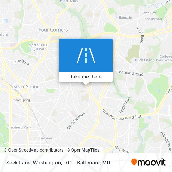 Seek Lane map