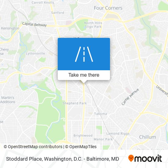 Stoddard Place map