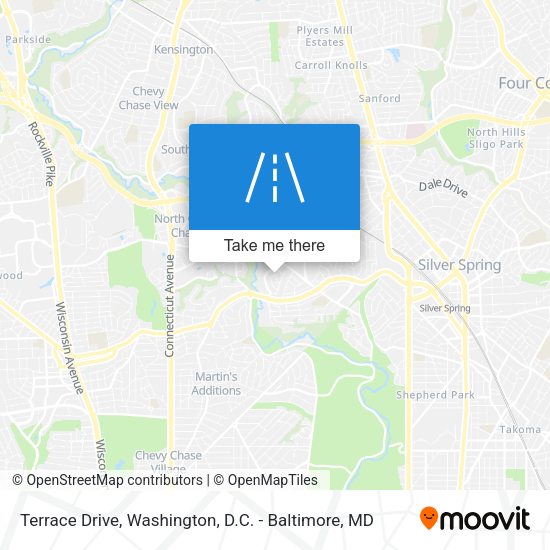 Terrace Drive map