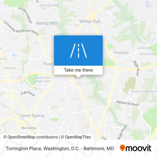 Mapa de Torrington Place