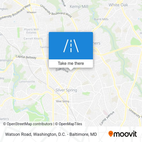 Watson Road map