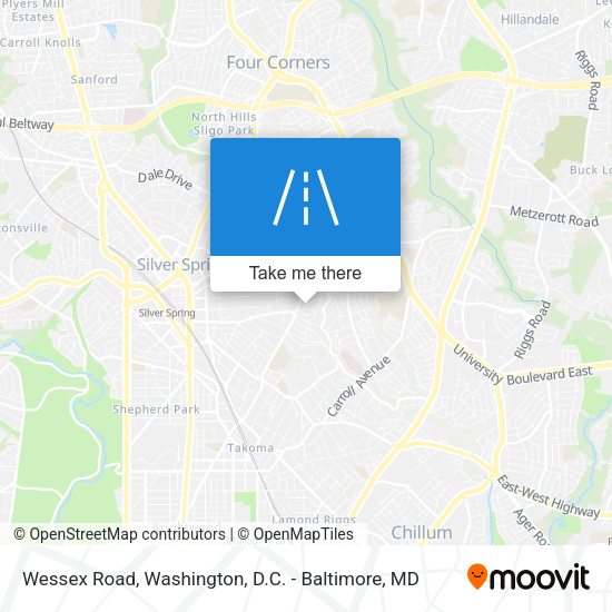 Wessex Road map