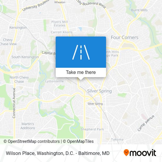Mapa de Wilson Place