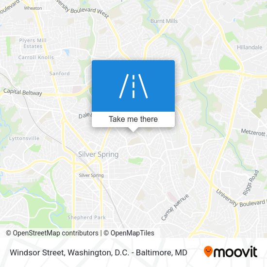 Windsor Street map