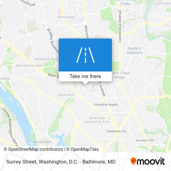 Surrey Street map