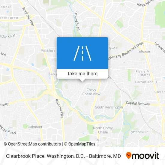 Clearbrook Place map