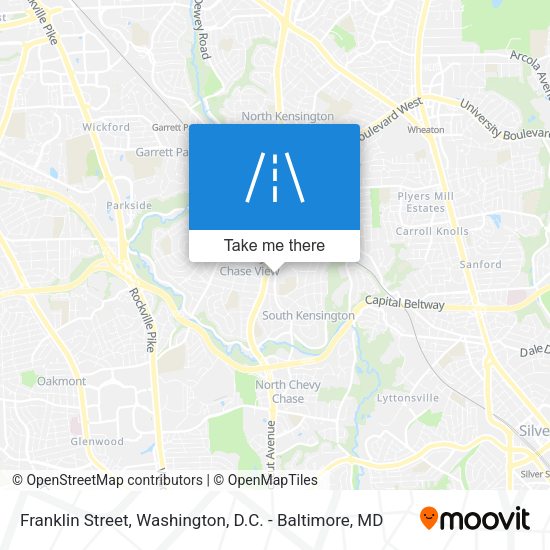 Franklin Street map