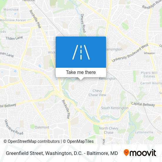 Mapa de Greenfield Street