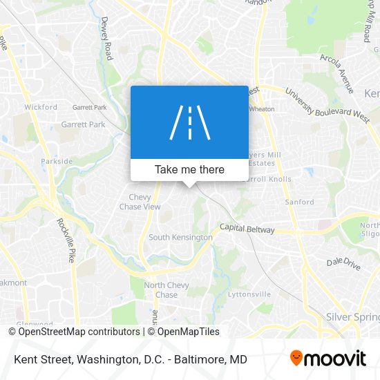 Kent Street map