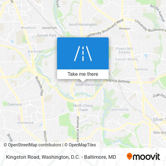 Mapa de Kingston Road