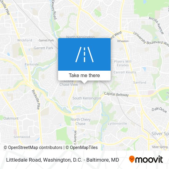 Mapa de Littledale Road