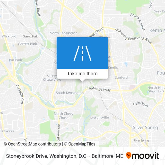 Stoneybrook Drive map