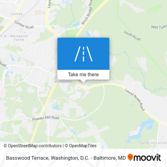Basswood Terrace map