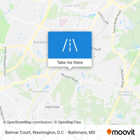 Belmar Court map