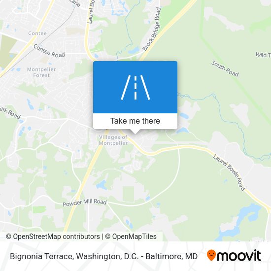 Mapa de Bignonia Terrace