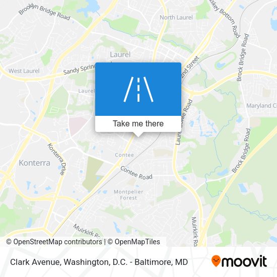 Clark Avenue map