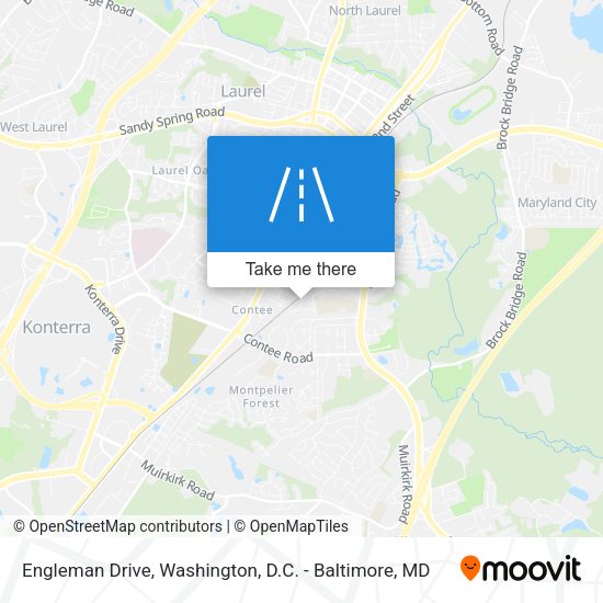 Engleman Drive map
