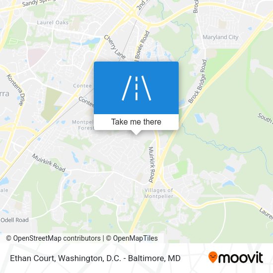 Ethan Court map