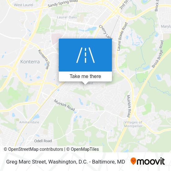 Greg Marc Street map