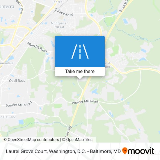 Laurel Grove Court map