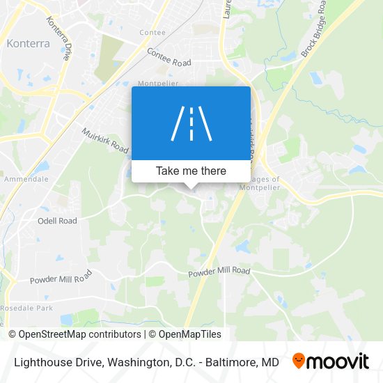 Mapa de Lighthouse Drive