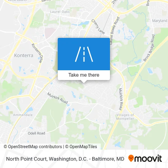 North Point Court map