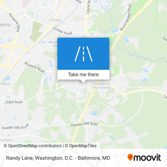 Randy Lane map