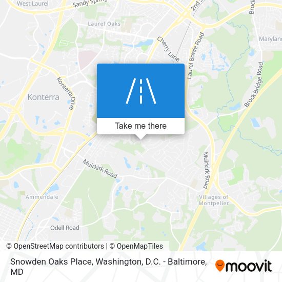 Mapa de Snowden Oaks Place
