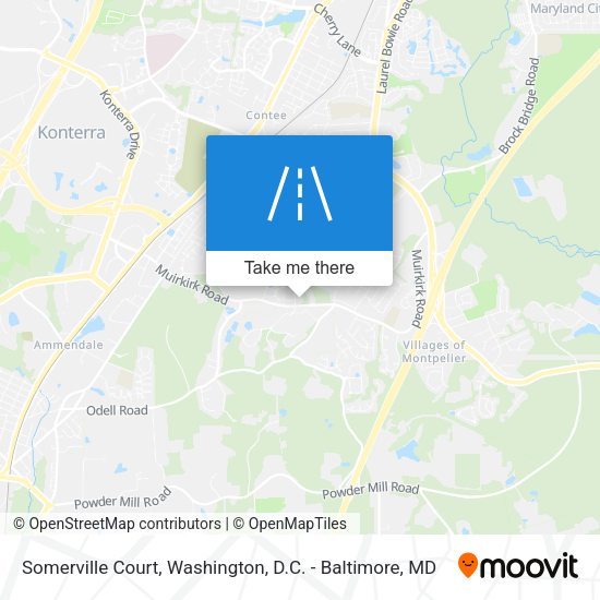 Somerville Court map