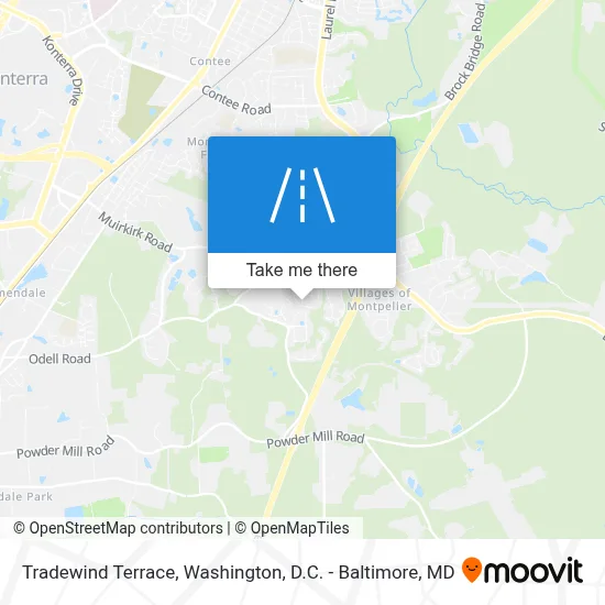Tradewind Terrace map