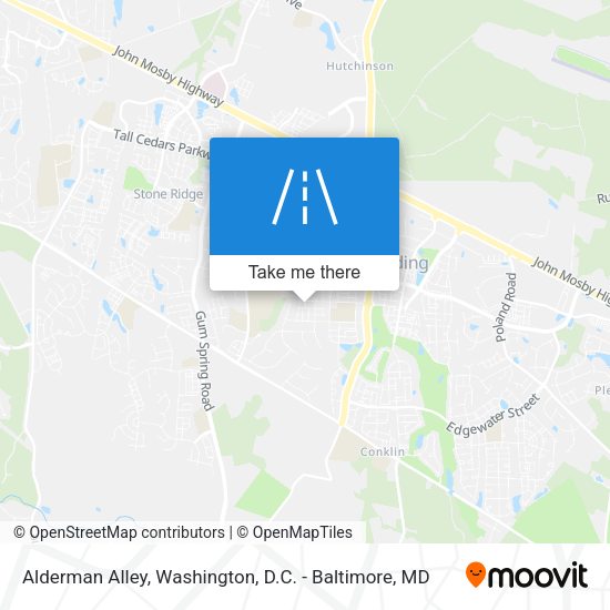 Alderman Alley map