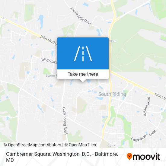 Mapa de Cambremer Square