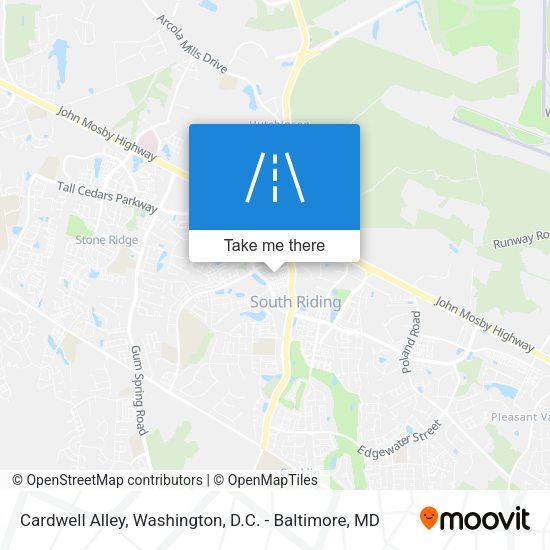 Cardwell Alley map