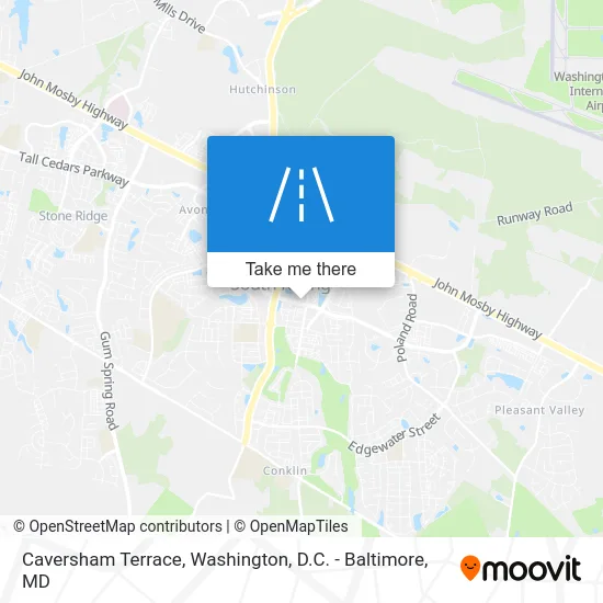 Caversham Terrace map