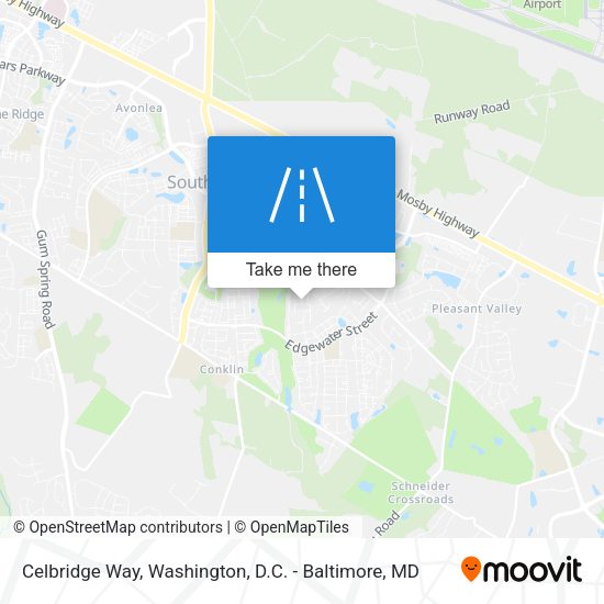 Celbridge Way map