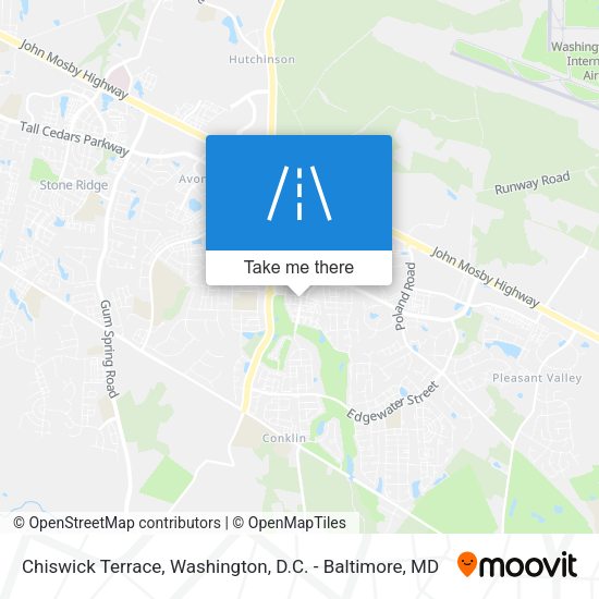 Chiswick Terrace map
